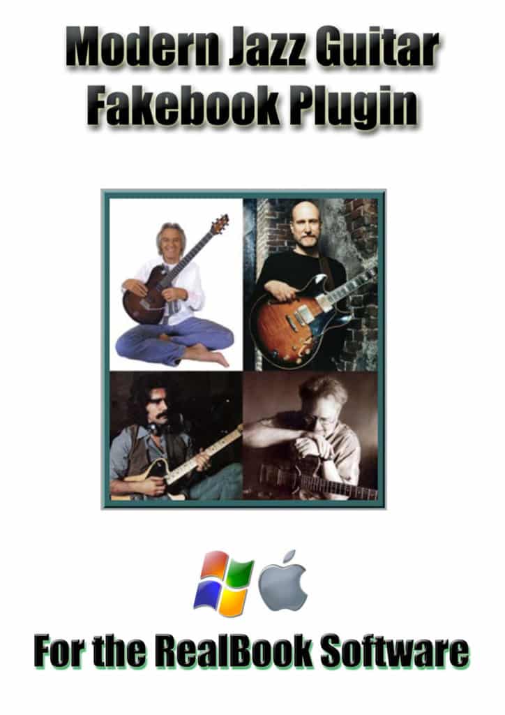 Modern Jazz Guitar Volume 1 Plugin for the RealBook Software