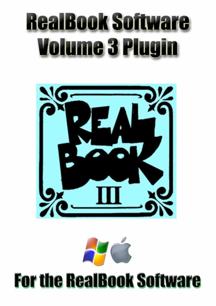 RealBook Software Plugin for the RealBook Volume 3